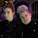 Felicia Day as Kinga Forrester and Patton Oswalt as TV’s Son of TV’s Frank. Image: Netflix.